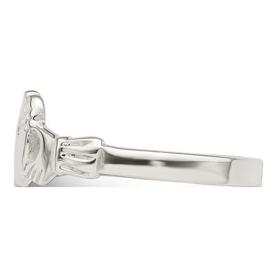 Sterling Silver Claddagh Ring – view 5