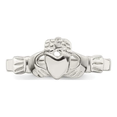 Sterling Silver Claddagh Ring – view 6