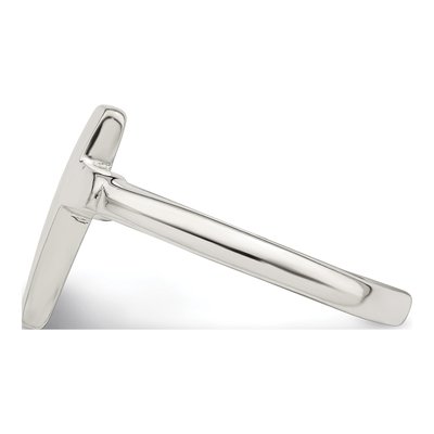 Sterling Silver Cross Ring – view 5