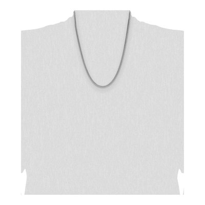 Sterling Silver 3.25mm Diamond-Cut Domed Curb Chain – view 4