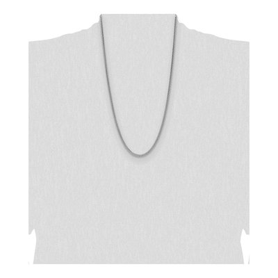 Sterling Silver 3.25mm Diamond-Cut Domed Curb Chain – view 4