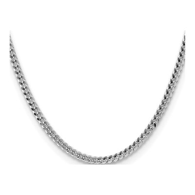Sterling Silver 4mm Diamond-Cut Domed Curb Chain – view 2