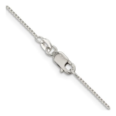 Sterling Silver 0.95mm Round Franco Chain – view 3