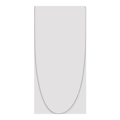 Sterling Silver 0.95mm Round Franco Chain – view 4
