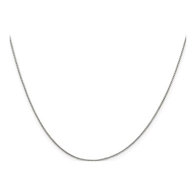 Sterling Silver 0.95mm Round Franco Chain – view 2