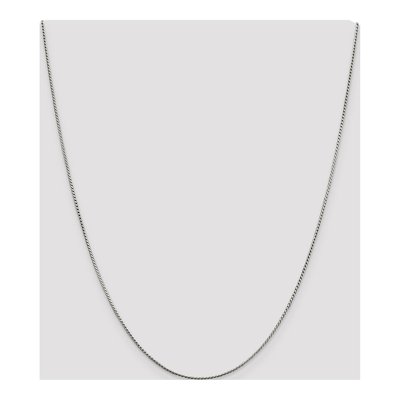Sterling Silver 1mm Round Franco Chain – view 4