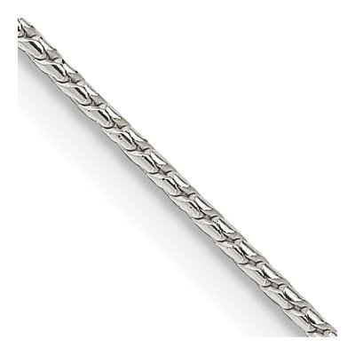 Sterling Silver 1.25mm Round Franco Chain