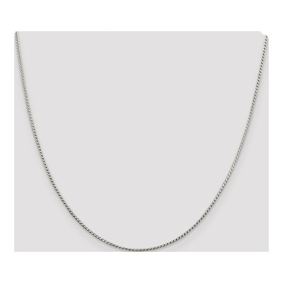 Sterling Silver 1.25mm Round Franco Chain – view 4