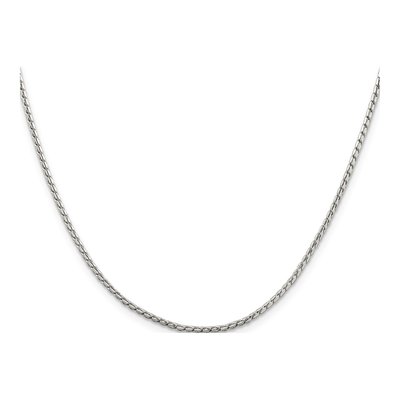 Sterling Silver 1.75mm Round Franco Chain – view 2