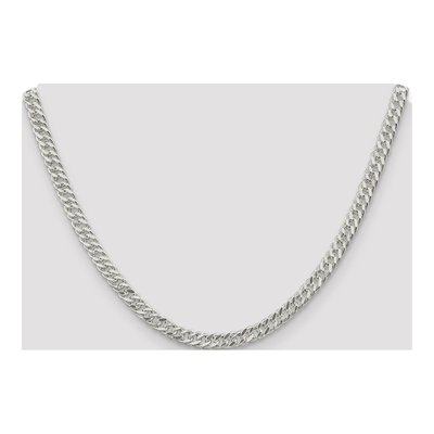 Sterling Silver 5.5mm Rambo Open Link Chain – view 4