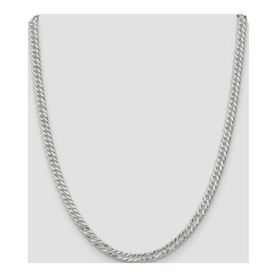 Sterling Silver 5.5mm Rambo Open Link Chain – view 4
