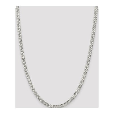 Sterling Silver 5.5mm Rambo Open Link Chain – view 4