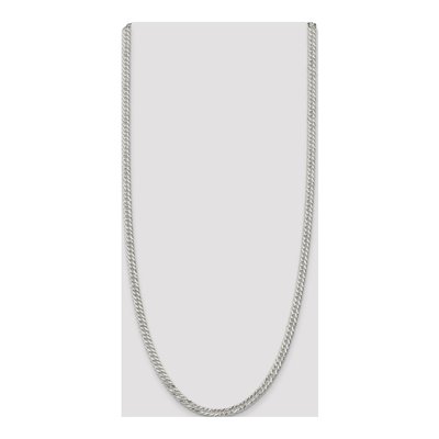 Sterling Silver 5.5mm Rambo Open Link Chain – view 4