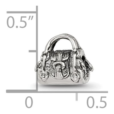 Sterling Silver Kids Handbag Bead – view 5