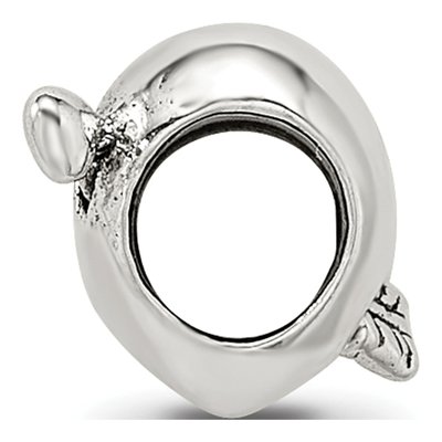 Sterling Silver Kids Heart Bead – view 4