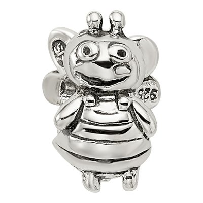 Sterling Silver Kids Bumblebee Bead – view 5