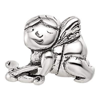 Sterling Silver Kids Cupid Bead – view 5