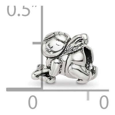 Sterling Silver Kids Cupid Bead – view 6