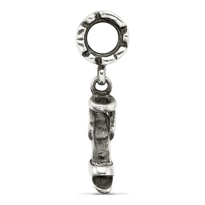 Sterling Silver High Heel Shoe Dangle Bead – view 4