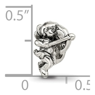 Sterling Silver Cupid Bead – view 6