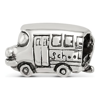 Sterling Silver Kids Bus Bead – view 7