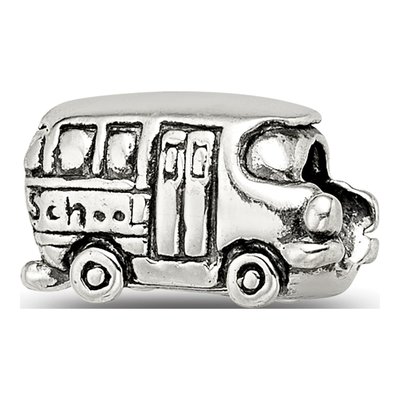 Sterling Silver Kids Bus Bead