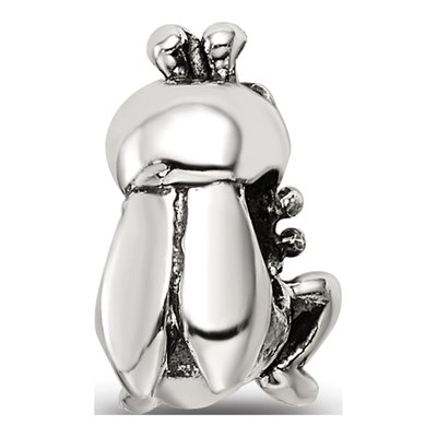 Sterling Silver Kids Grasshopper Bead – view 6