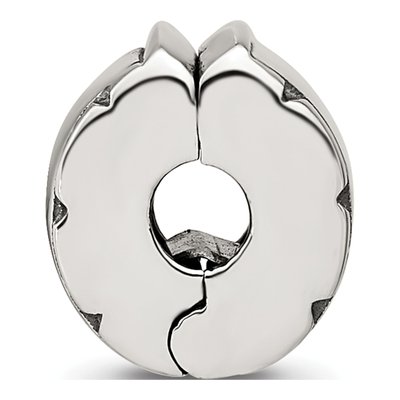 Sterling Silver Hinged Clip Bead – view 4