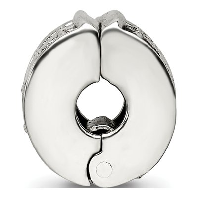 Sterling Silver Hinged Clip Bead – view 4