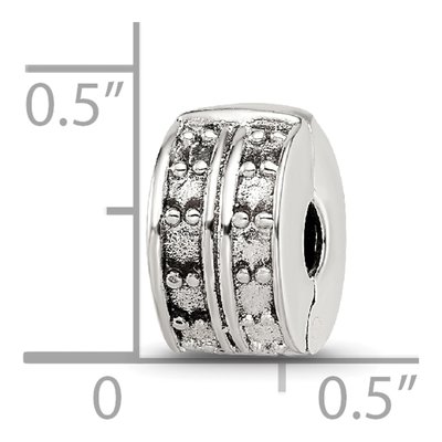 Sterling Silver Hinged Clip Bead – view 6