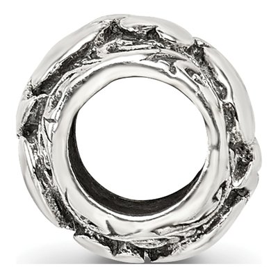 Sterling Silver Hearts Bead – view 2