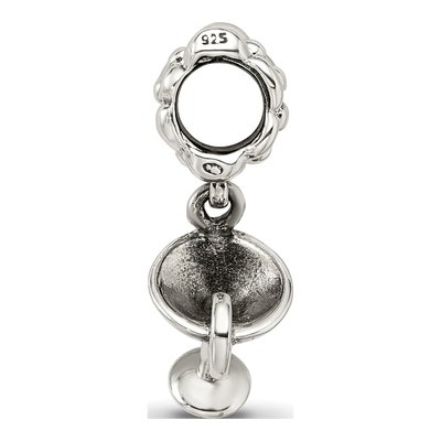 Sterling Silver Margarita Dangle Bead – view 2