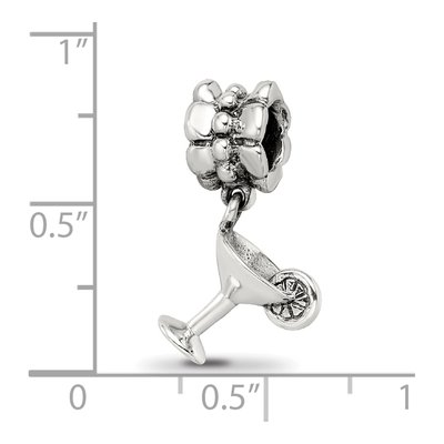 Sterling Silver Margarita Dangle Bead – view 3