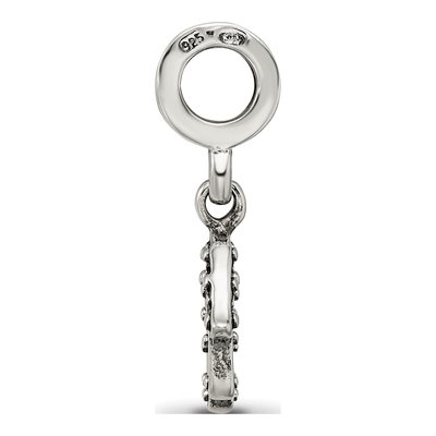 Sterling Silver Hamsa Dangle Bead – view 4