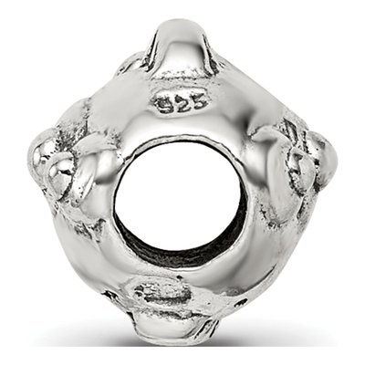 Sterling Silver Kids Fish Bead – view 4