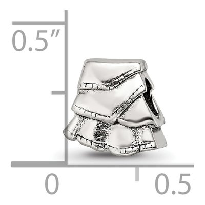 Sterling Silver Kids Skirt Bead – view 5