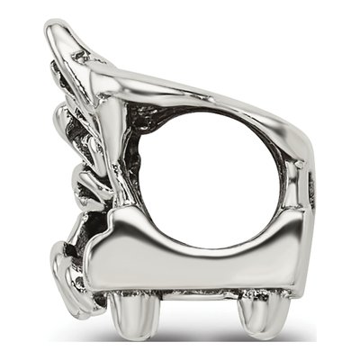 Sterling Silver Baby Grand Piano Bead – view 4
