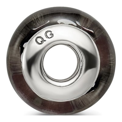 Sterling Silver Black Glass Bead – view 4