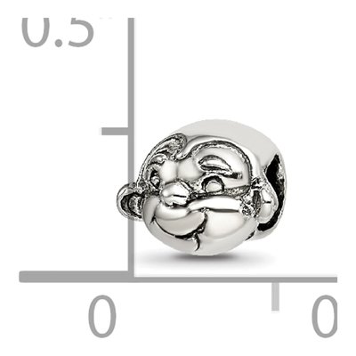 Sterling Silver Kids Monkey Bead – view 5