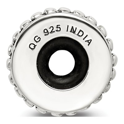 Sterling Silver Stopper Bead – view 4