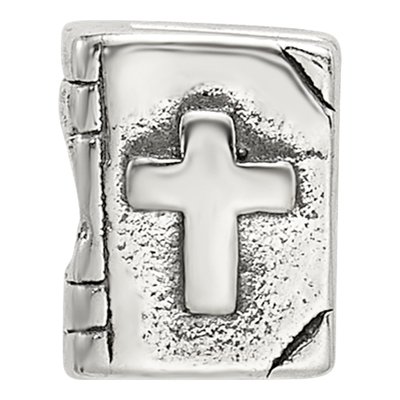 Sterling Silver Kids Bible Bead – view 5