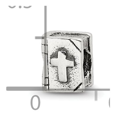 Sterling Silver Kids Bible Bead – view 6