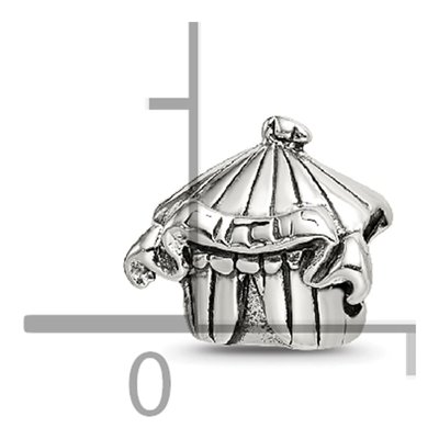 Sterling Silver Circus Tent Kids Bead – view 7