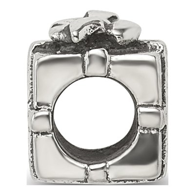 Sterling Silver Kids Present Bead – view 4