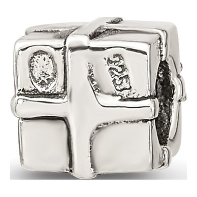 Sterling Silver Kids Present Bead – view 7