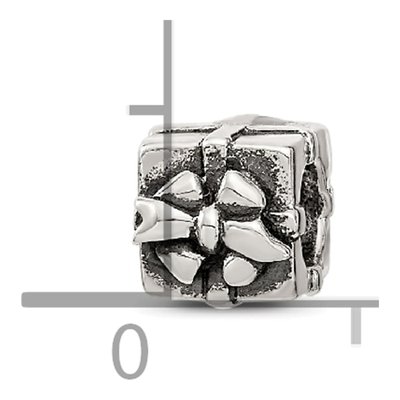 Sterling Silver Kids Present Bead – view 8