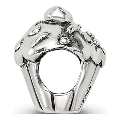 Sterling Silver Kids Cupcake Bead – view 4