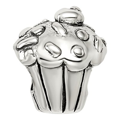 Sterling Silver Kids Cupcake Bead – view 5