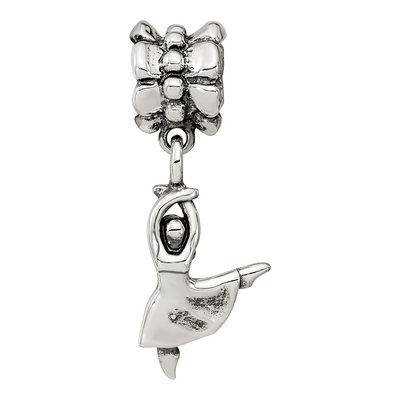 Sterling Silver Dancer Dangle Bead – view 7