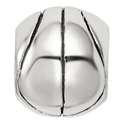 Sterling Silver Basketball Bead – view 5